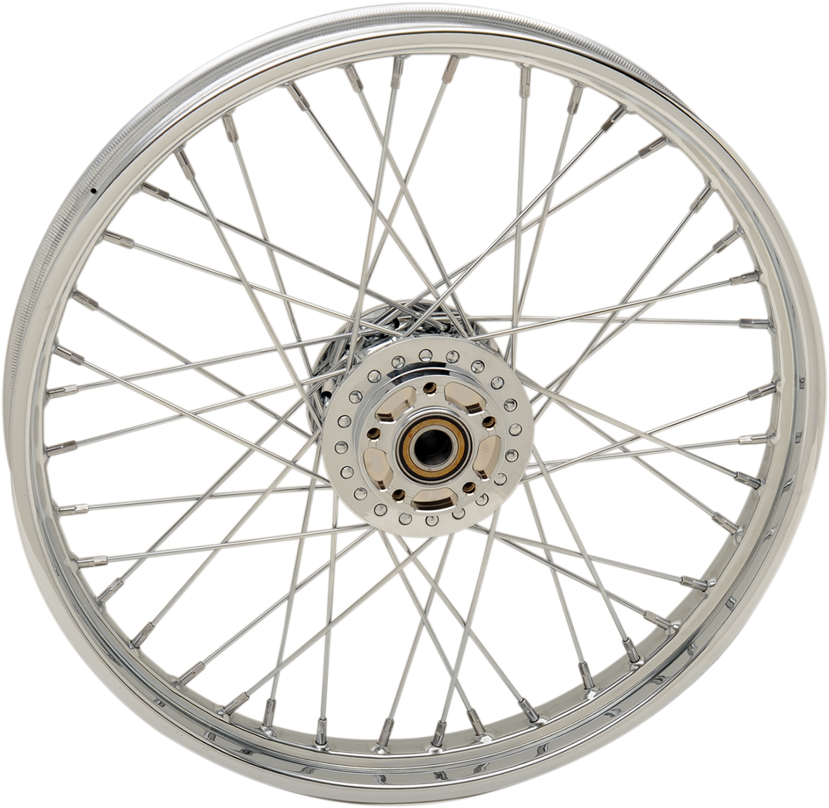 Replacement Laced Wheel | Wheel - Laced - 40 Spoke - Front - Chrome - 21x2.15 - '08-'22 Sportster