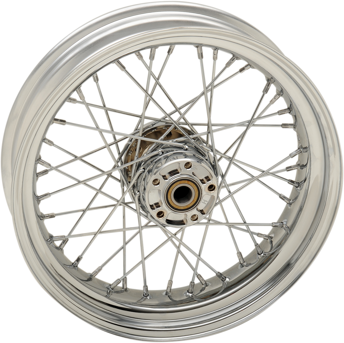 Replacement Laced Wheel | Wheel - Laced - 40 Spoke - Rear - Chrome - 17x4.5 - '08-'17 Dyna
