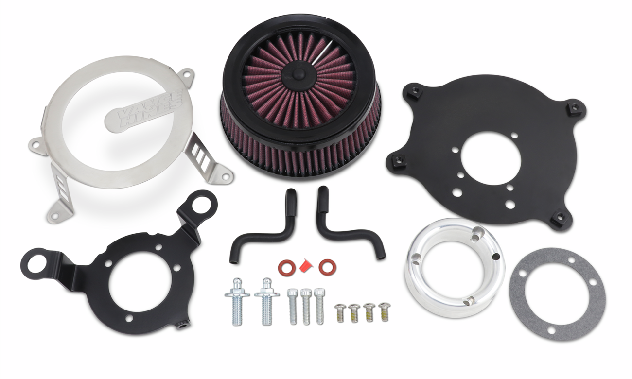 VO2 Cage Fighter Air Intake Kit | VO2 Cage Fighter Air Intake Kit - Brushed