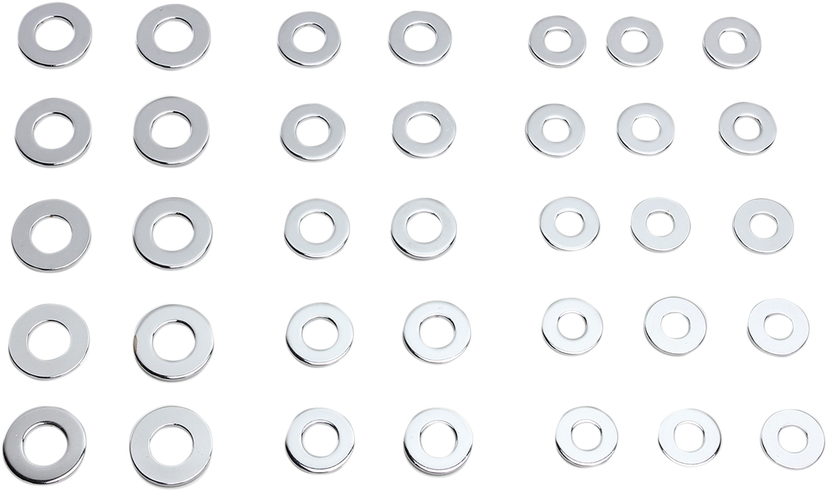 Washers | Washers - S.A.E - Chrome - Kit