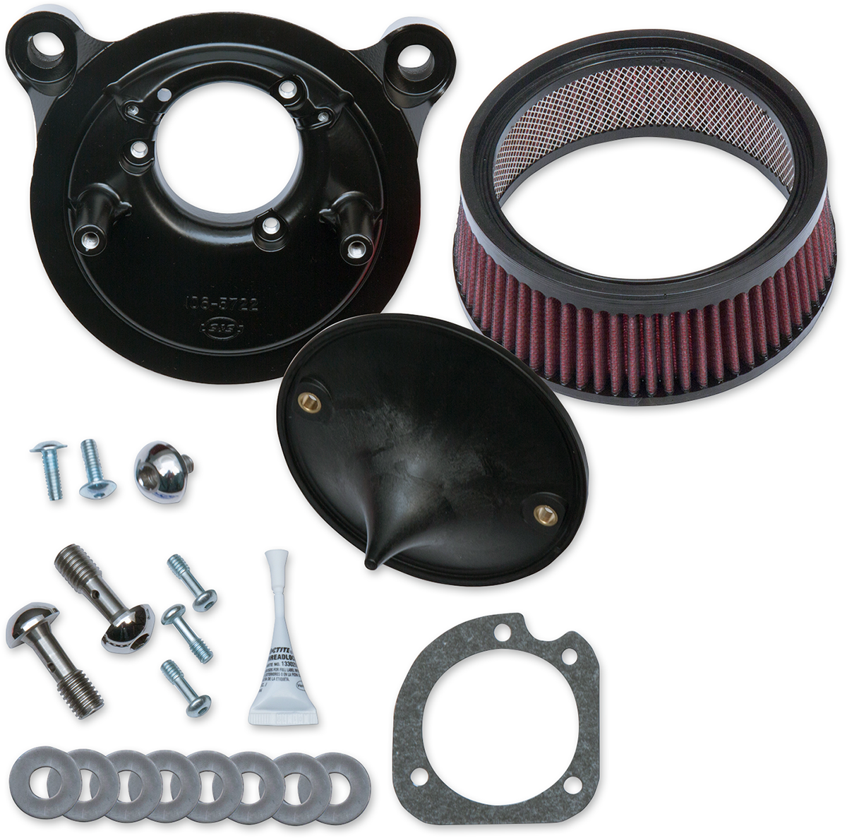 Super Stock™ Stealth Air Cleaner Kit | Super Stock™ Stealth Air Cleaner Kit - Black