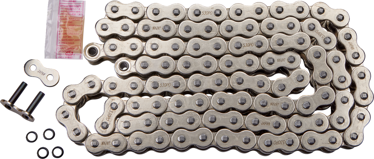 530 Series O-Ring Chain | 530 Series - O-Ring Chain - Chrome - 104 Links
