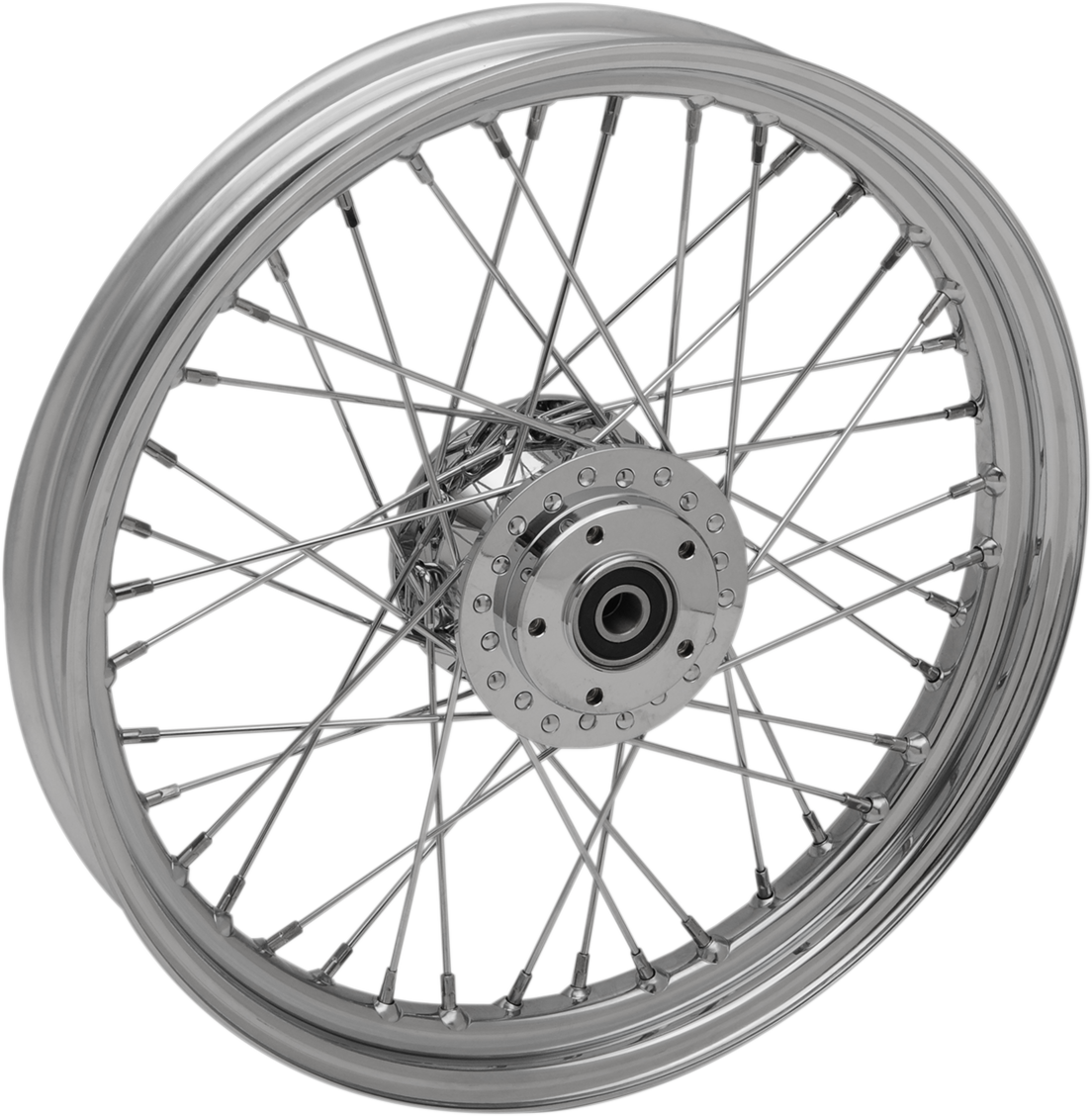 Replacement Laced Wheel | Wheel - Laced - 40 Spoke - Front - Chrome - 19x2.5 - '06-'07 Sportster