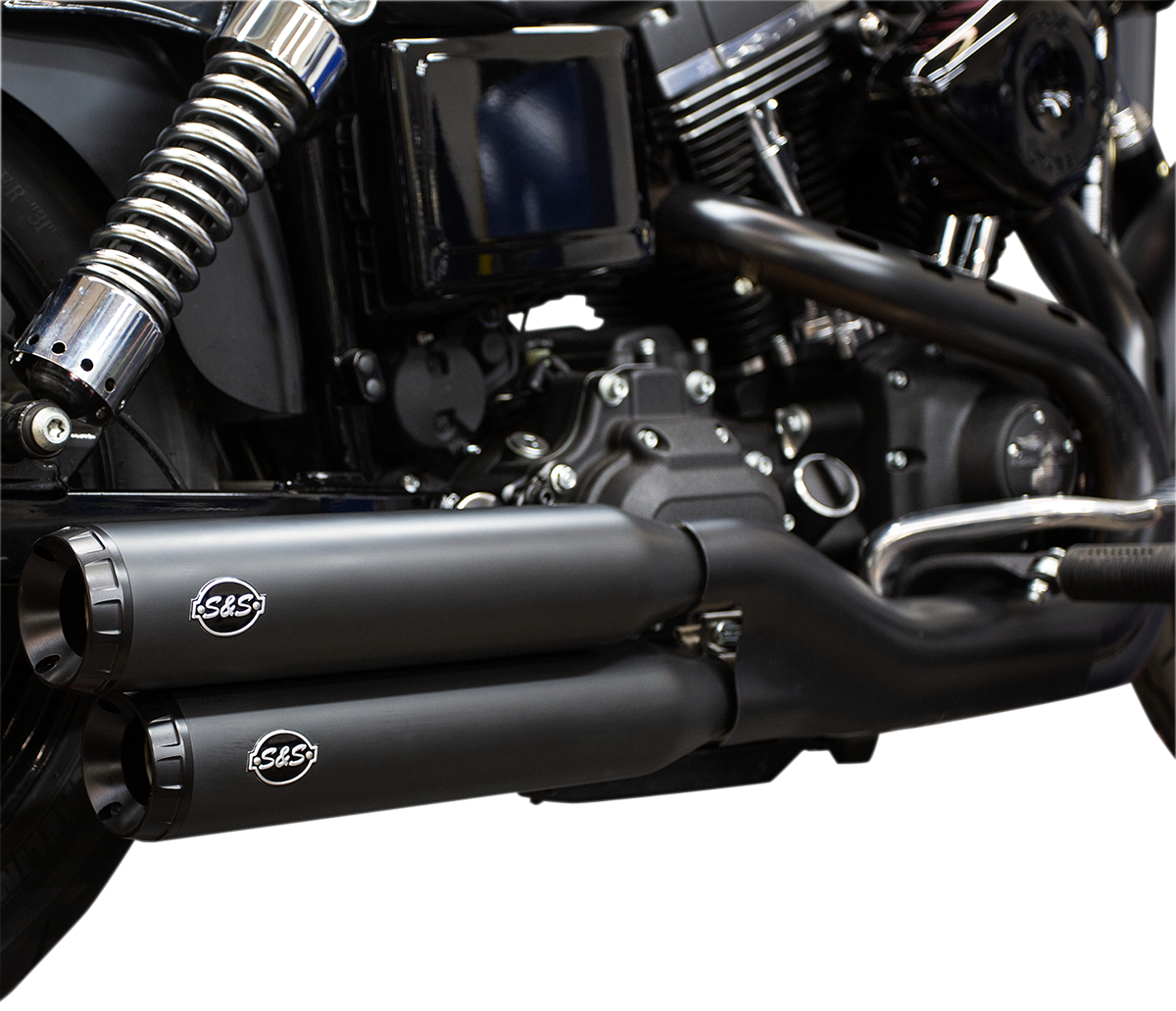 Grand National Slip-On Mufflers | Grand National Mufflers - Ceramic Black