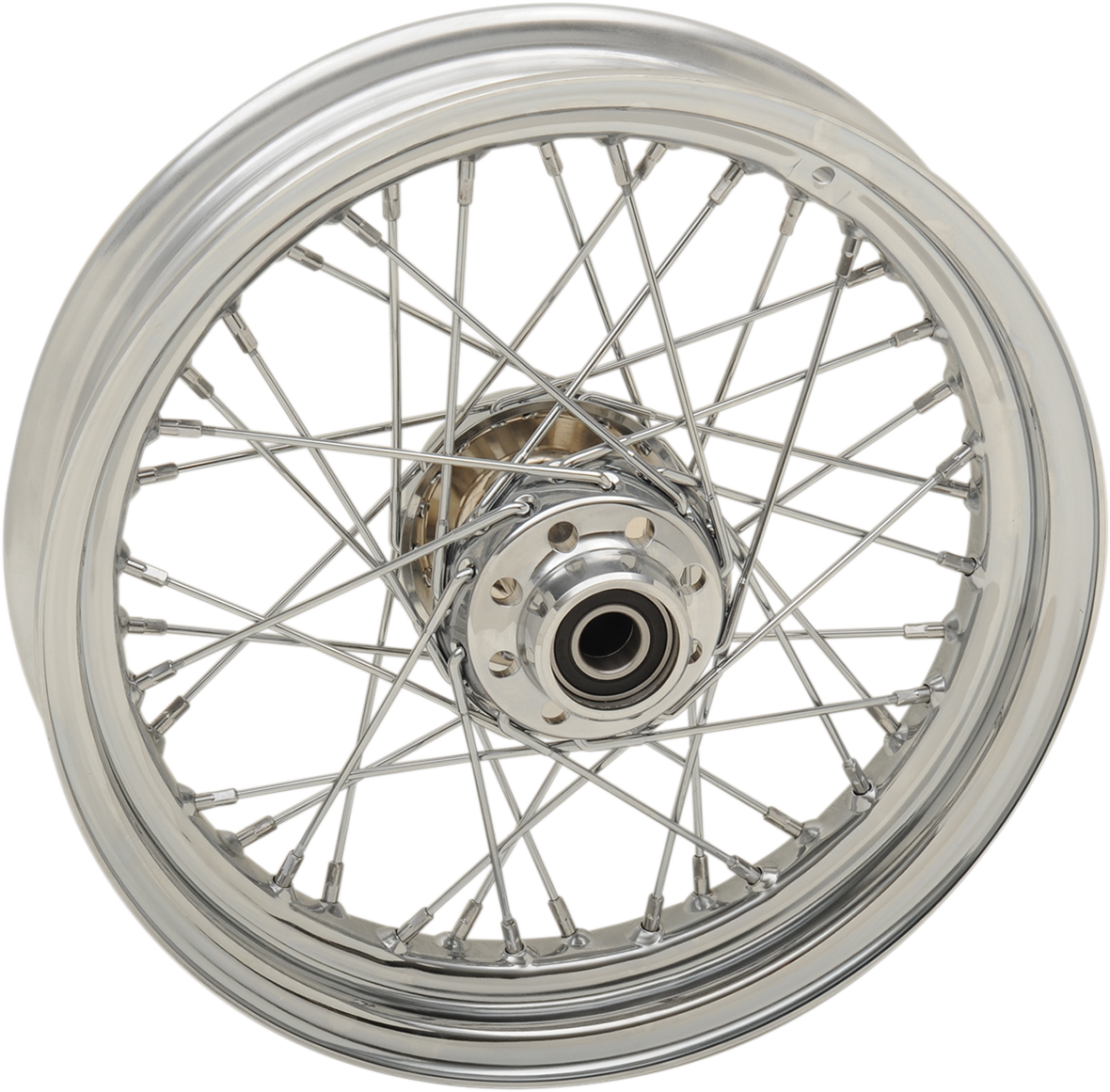 Replacement Laced Wheel | Wheel - Laced - 40 Spoke - Front - Chrome - 16x3 - '07-'17 Softail