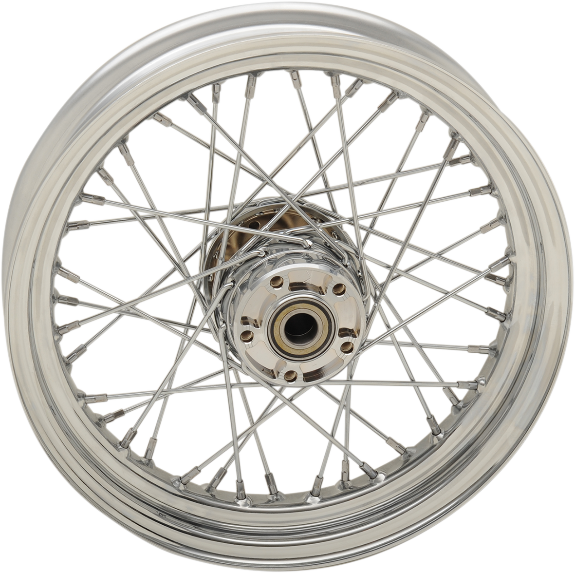 Replacement Laced Wheel | Wheel - Laced - 40 Spoke - Rear - Chrome - 16x3 - '14-'22 Sportster