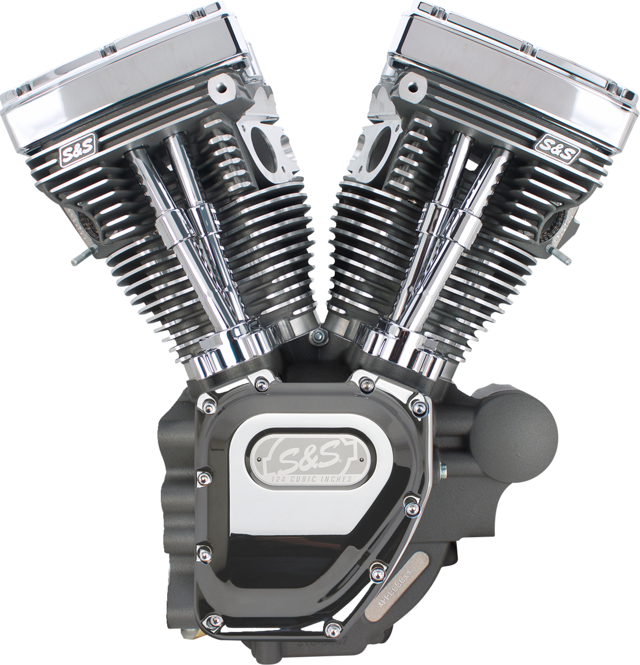 T124 High Compression Long Block Engine | T124 Long Block Engine- Stone Gray - Touring