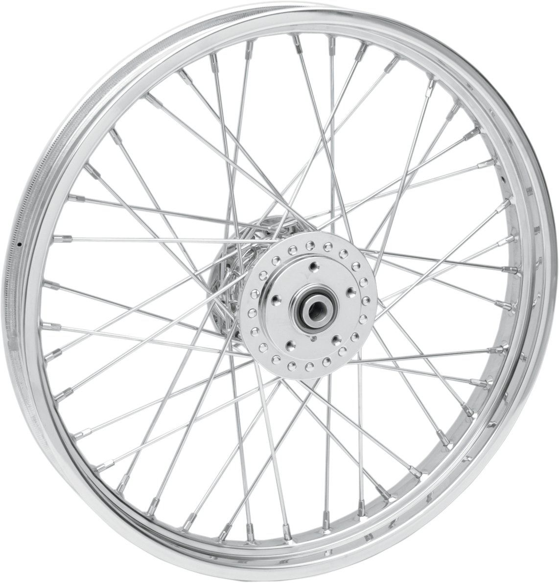 Replacement Laced Wheel | Wheel - Laced - 40 Spoke - Front - Chrome - 21x2.15 - '84-'98 Harley-Davidson
