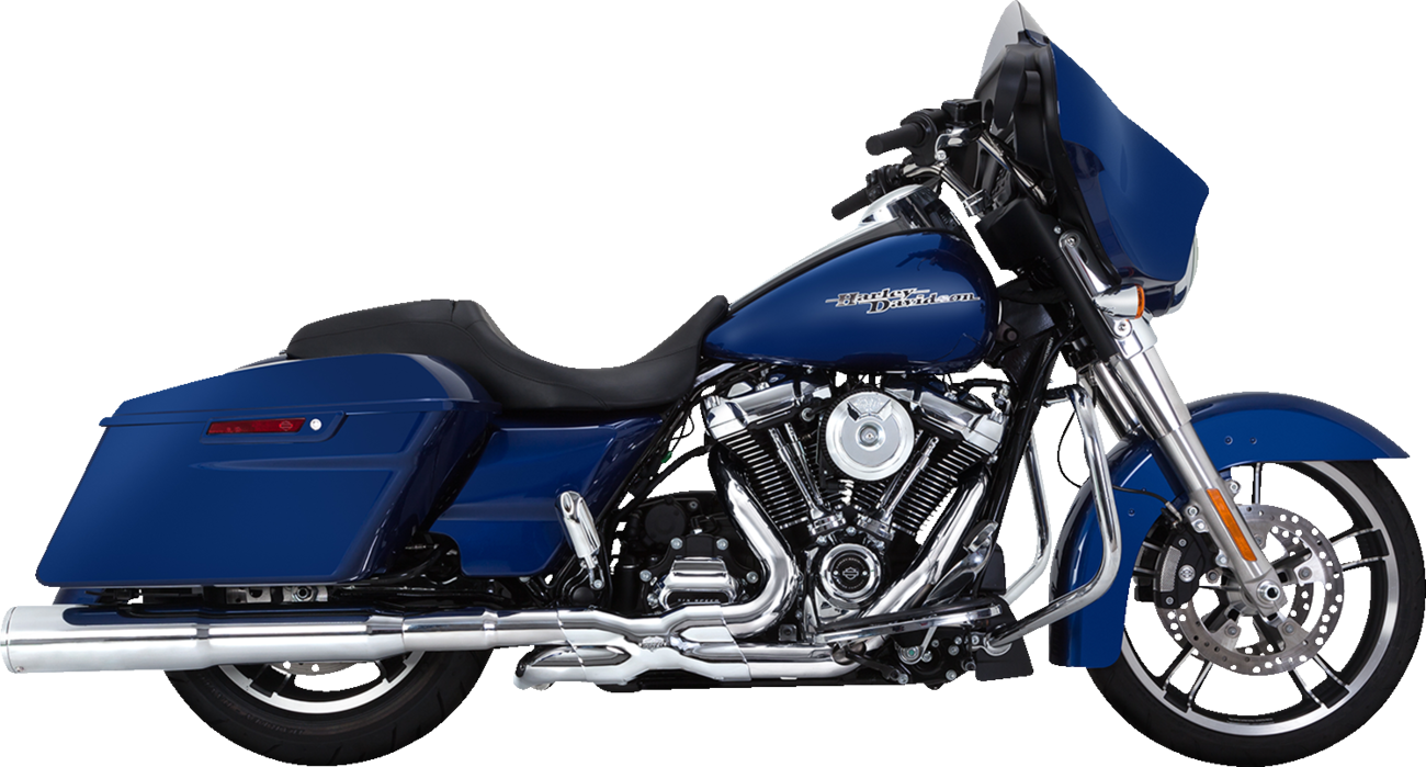 Power Duals Header System | Power Duals Head Pipe - Chrome