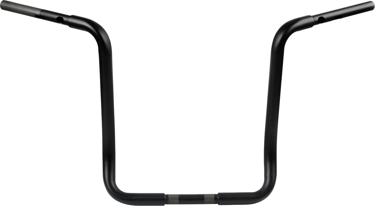 1-1/4" Buffalo Bar Handlebar | Handlebar - Buffalo - Ape Hanger - 17" - TBW - Flat Black