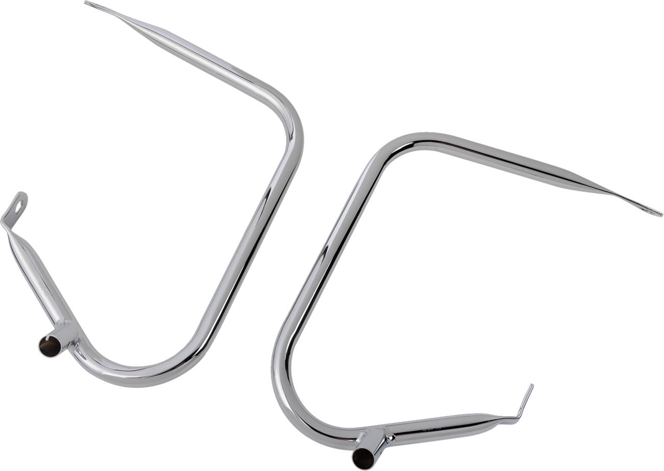 Saddlebag Protector | Saddlebag Guards - Chrome