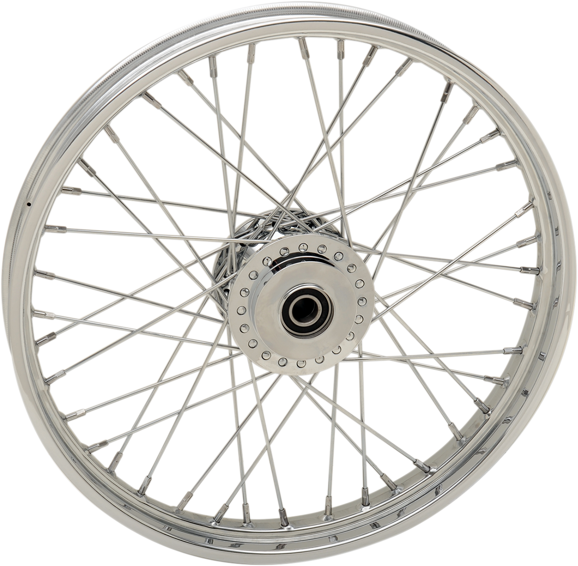 Replacement Laced Wheel | Wheel - Laced - 40 Spoke - Front - Chrome - 21x2.15 - '14-'22 Sportster