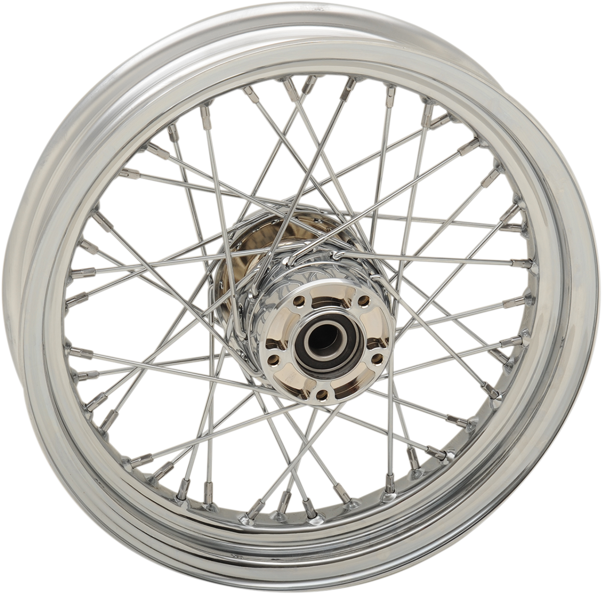 Replacement Laced Wheel | Wheel - Laced - 40 Spoke - Front - Chrome - 16x3 - '08-'17 Touring