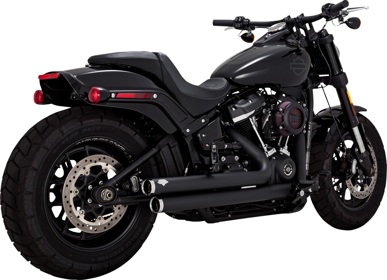 Big Shots Staggered 2-into-2 Exhaust System | Big Shots Staggered Exhaust System - Black