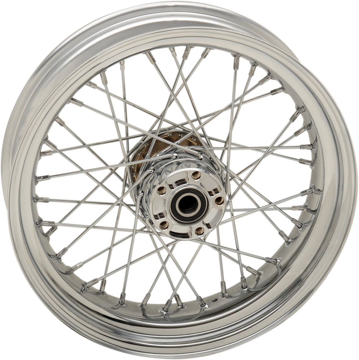 Replacement Laced Wheel | Wheel - Laced - 40 Spoke - Rear - Chrome - 17x4.5 - '12-'17 Dyna