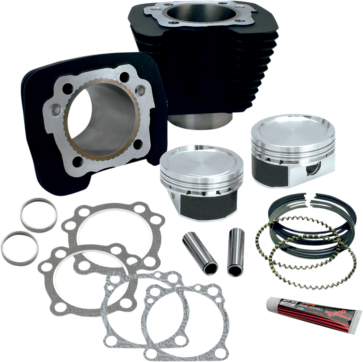 1200cc Conversion Kit for XL883 | 1200cc Conversion Kit - XL883 - Wrinkle Black