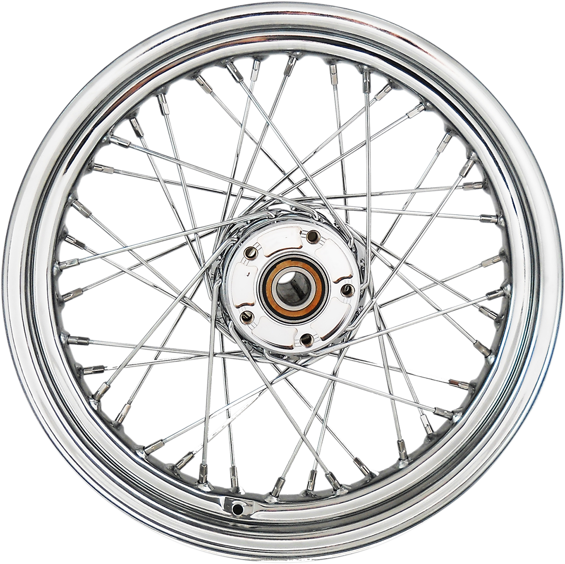 Replacement Laced Wheel | Wheel - Laced - 40 Spoke - Rear - Chrome - 16x3 - '86-'99 Touring