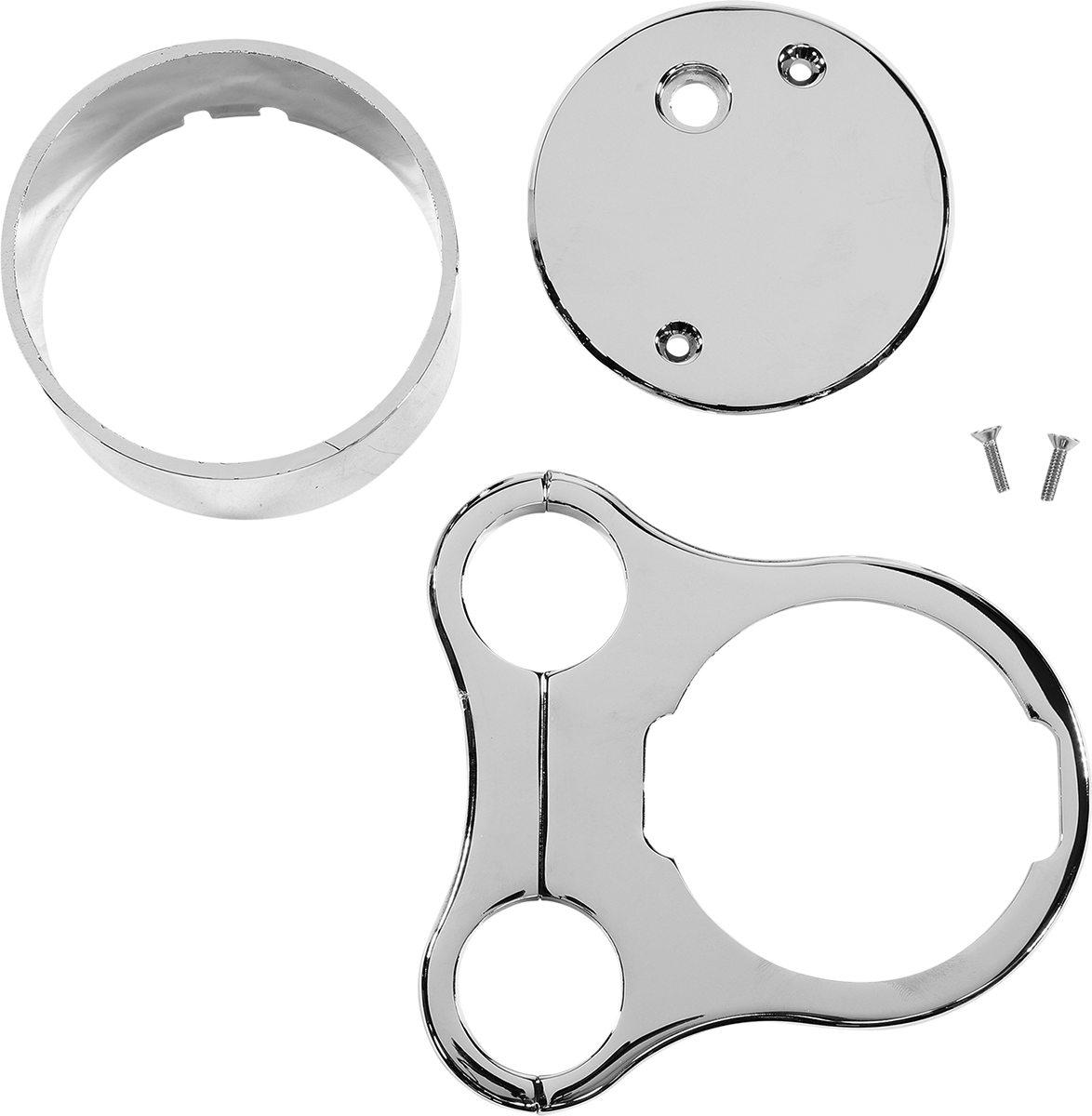 Tee-Bar Gauge Mounts | 1.5" T-Bar Gauge Mount - Chrome - For OEM Gauge