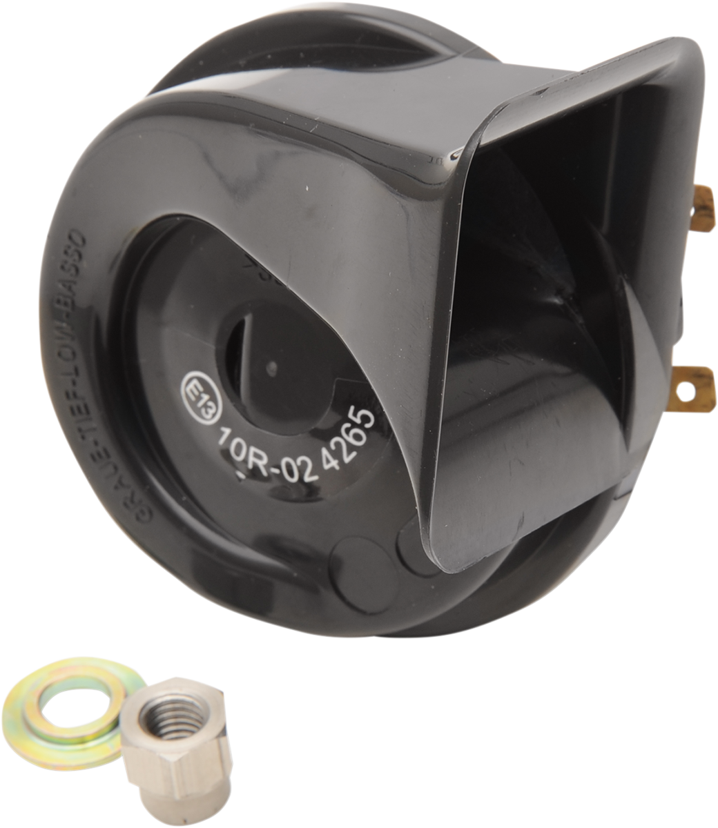 12 V Black Horn | Horn - 12 V - Black - Harley Davidson