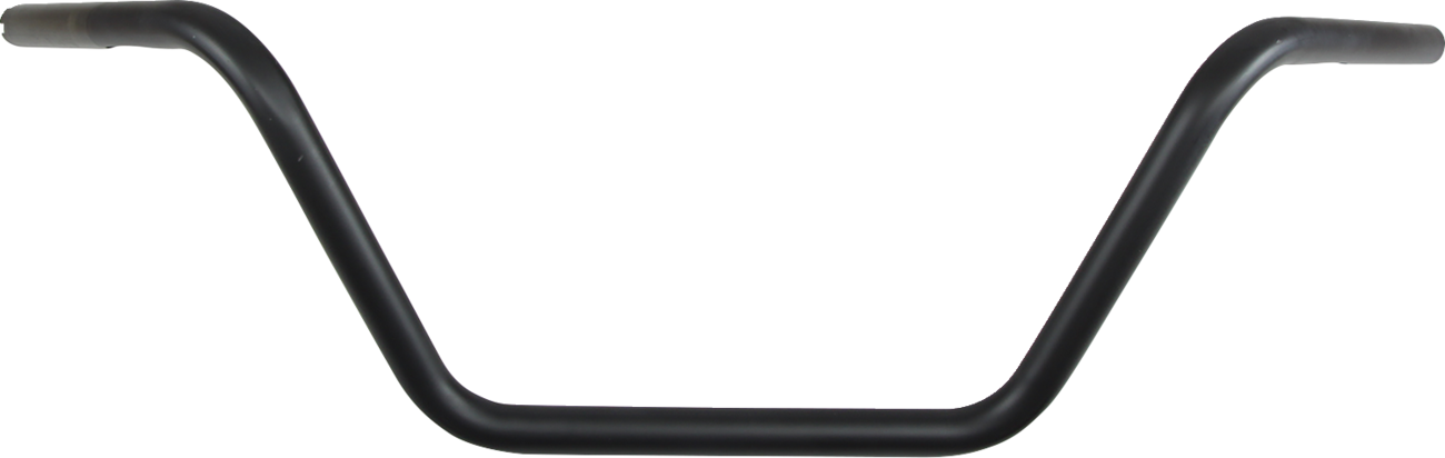1" Handlebar — Mid/Buckhorn | 1" Handlebar - Buckhorn Mid - TBW - Flat Black