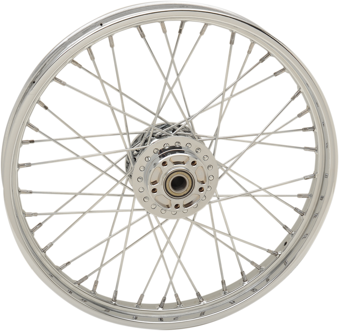 Replacement Laced Wheel | Wheel - Laced - 40 Spoke - Front - Chrome - 21x2.15 - '12-'17 Dyna