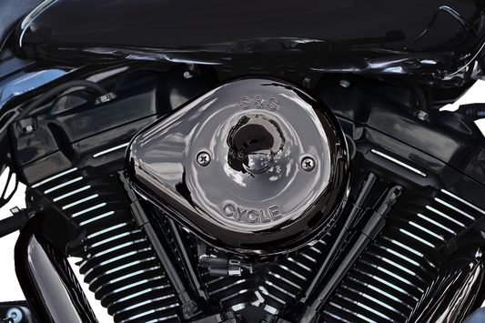 Stealth Teardrop Air Cleaner Cover | Stealth Teardrop Air Cleaner Cover - M8 - Lava Chrome