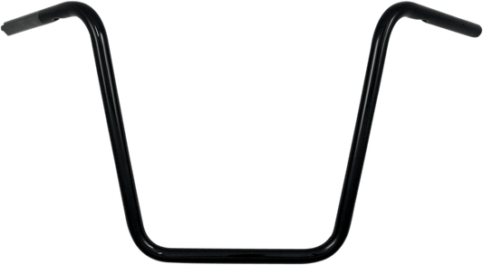 1" Touring Handlebar | 1" Touring Handlebar - Ape Hanger - 16" - TBW - Black