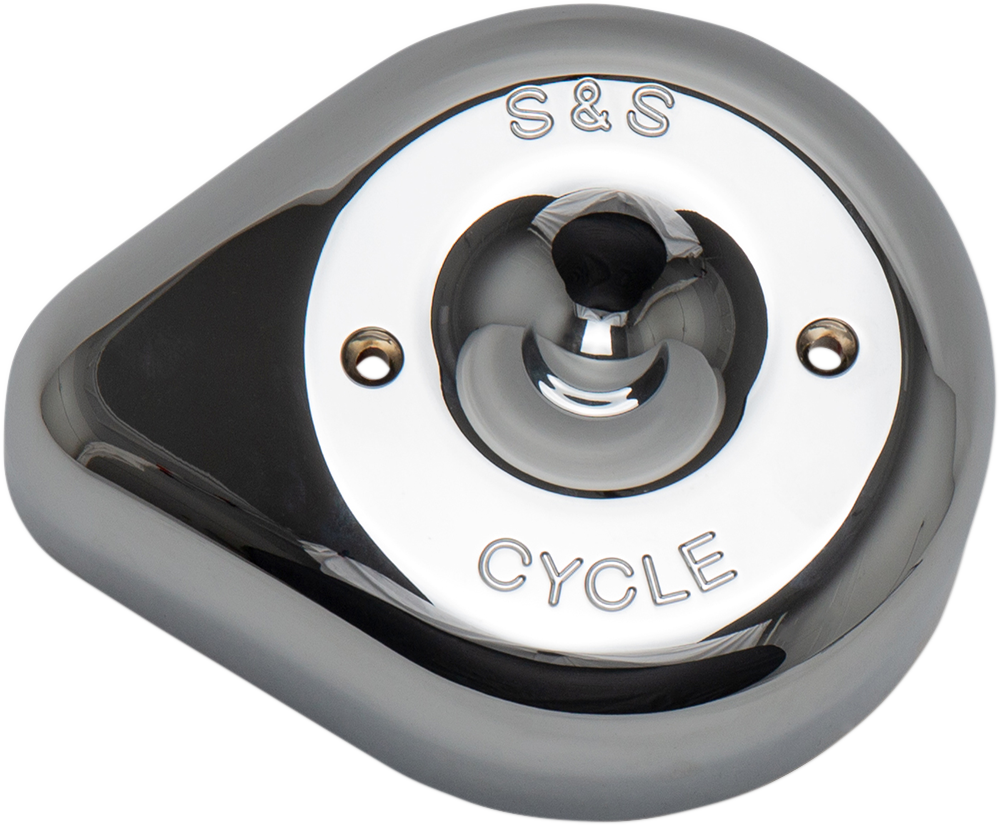 Stealth Air Cleaner Cover | Air Cleaner Cover - Teardrop - Chrome