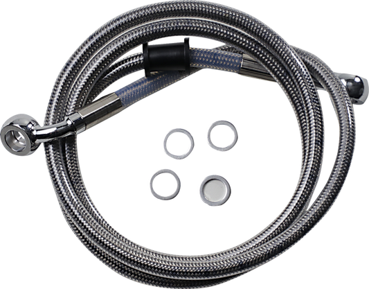 Extended Length Stainless Steel Brake Line | Brake Line - +2" - Stainless Steel - XL