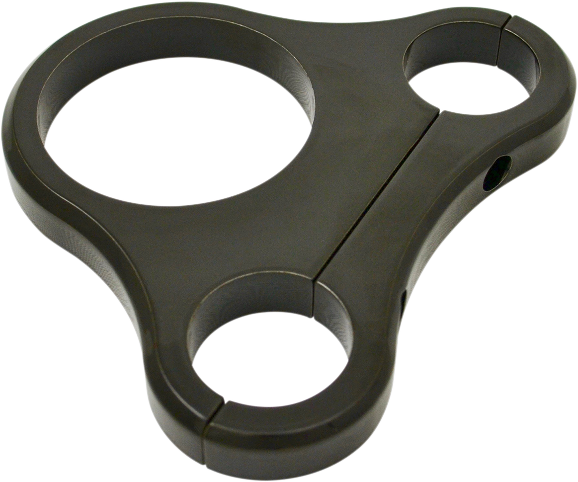 Tee-Bar Gauge Mounts | 1.25" T-Bar Single Gauge Mount - Gloss Black - For 2.375/2.4" Mini Gauge