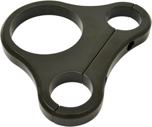 Tee-Bar Gauge Mounts | 1.25" T-Bar Single Gauge Mount - Gloss Black - For 2.375/2.4" Mini Gauge