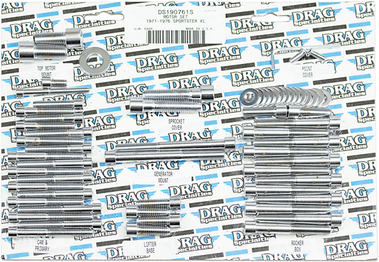 Motor Bolt Set | Bolts - Motor - Socket-Head - Smooth - XL
