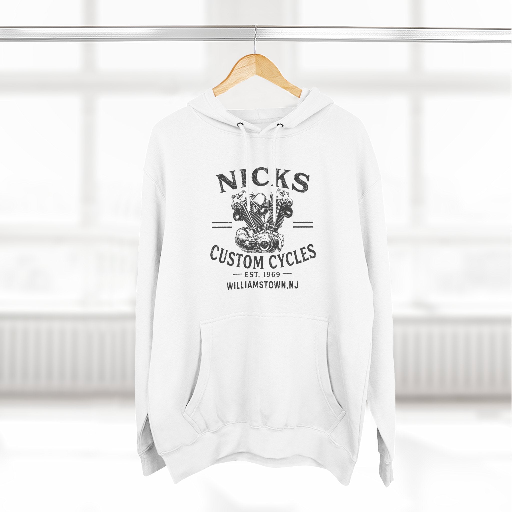 Nick's Custom Cycles Hoodie (FRONT ONLY)