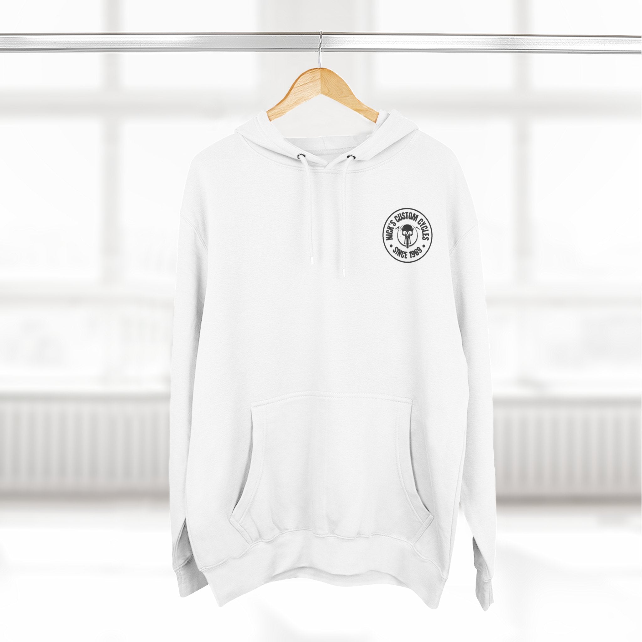 Nick's Custom Cycles Hoodie (FRONT AND BACK)