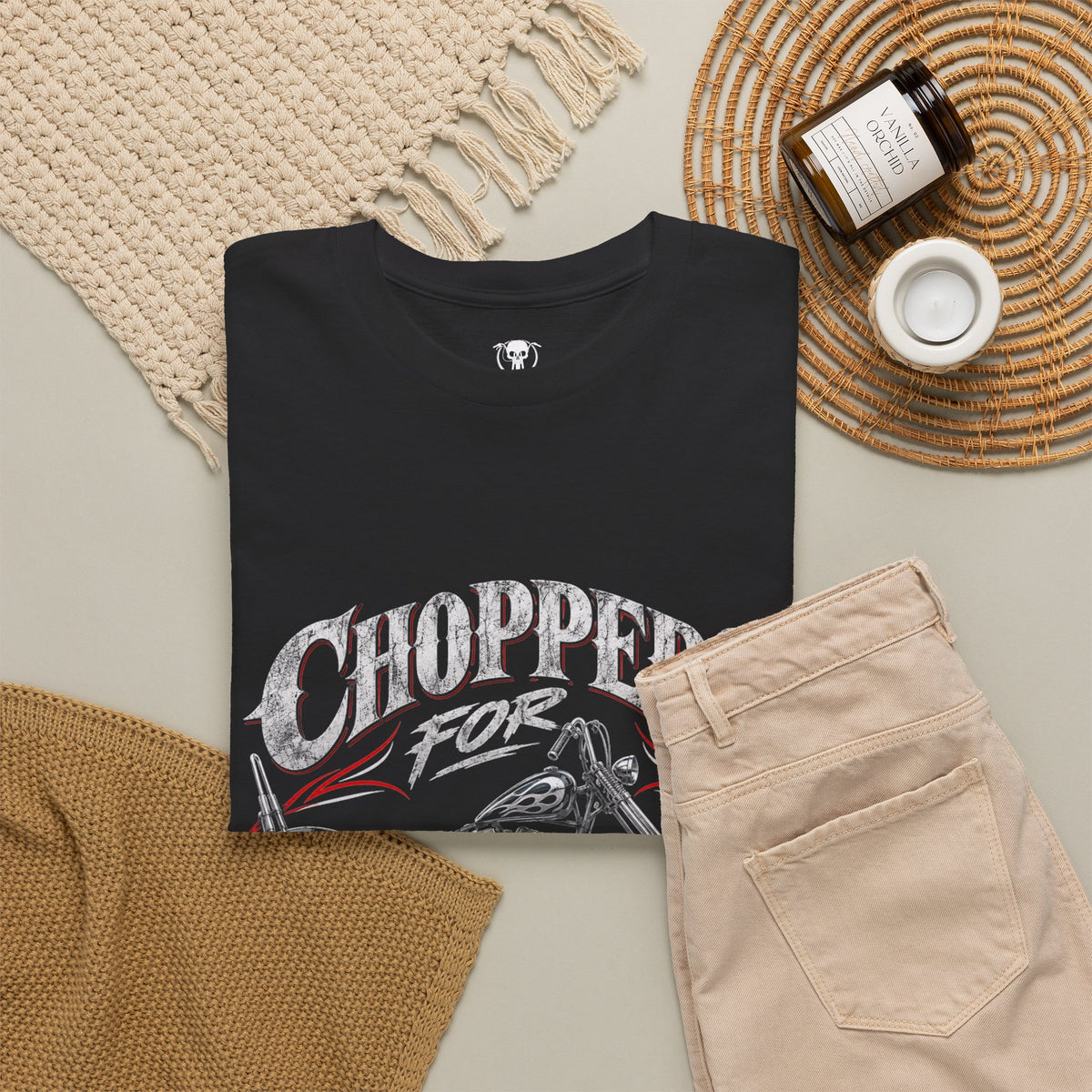 Choppers for Life Motorcycle Tee — “See Me Now, Asshole” Biker Shirt