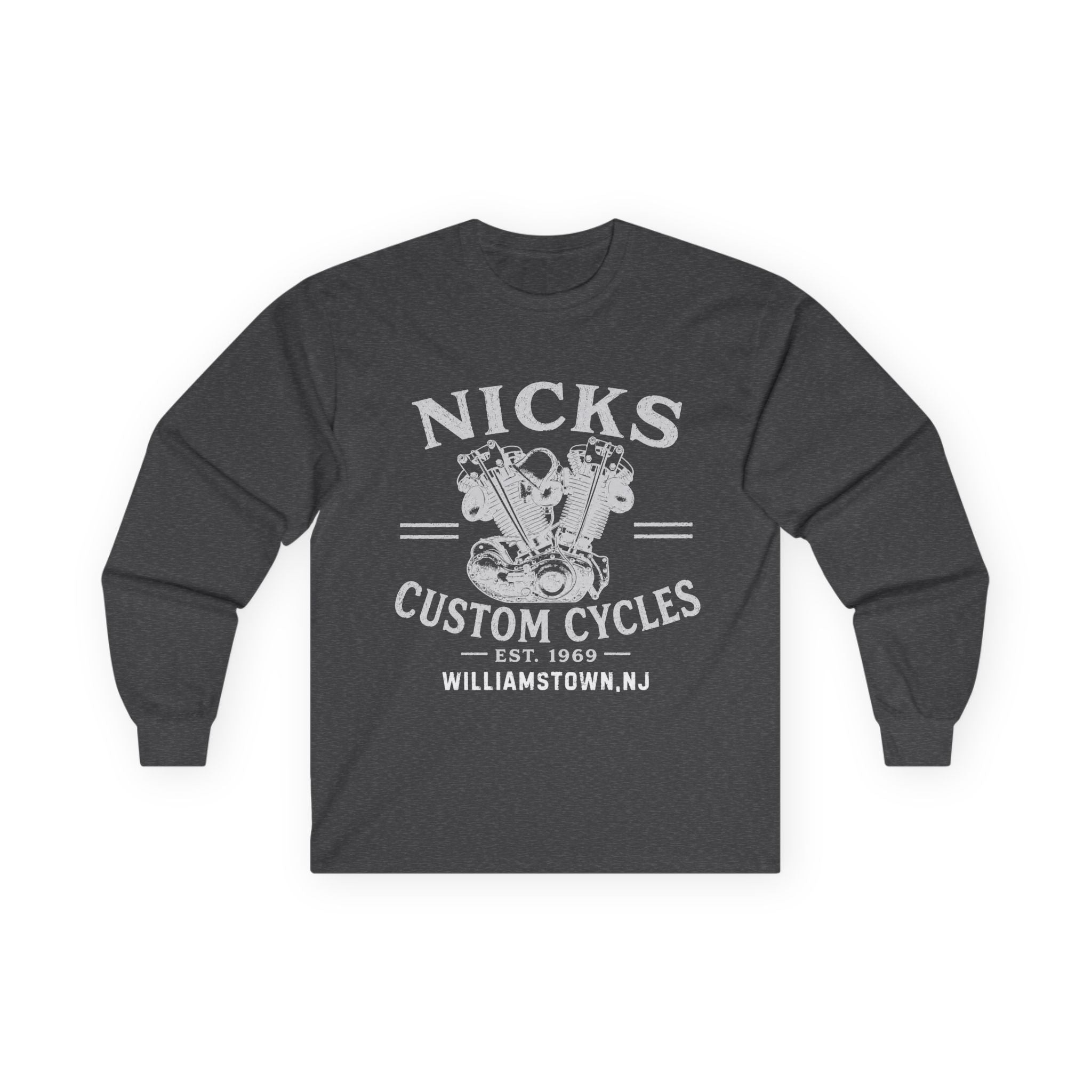 Nick's Custom Cycles Long Sleeve (FRONT ONLY)