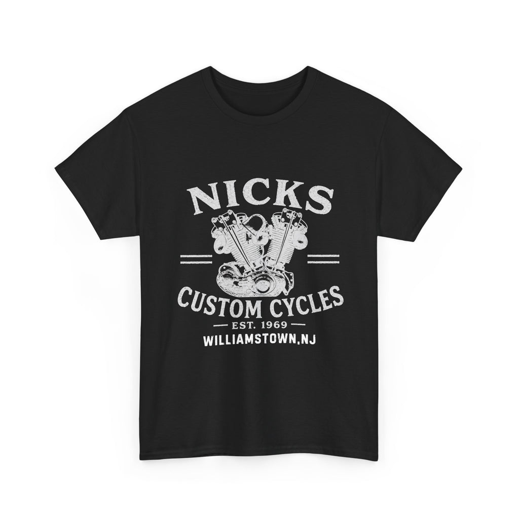 Nick's Custom Cycles T-Shirt (FRONT ONLY)