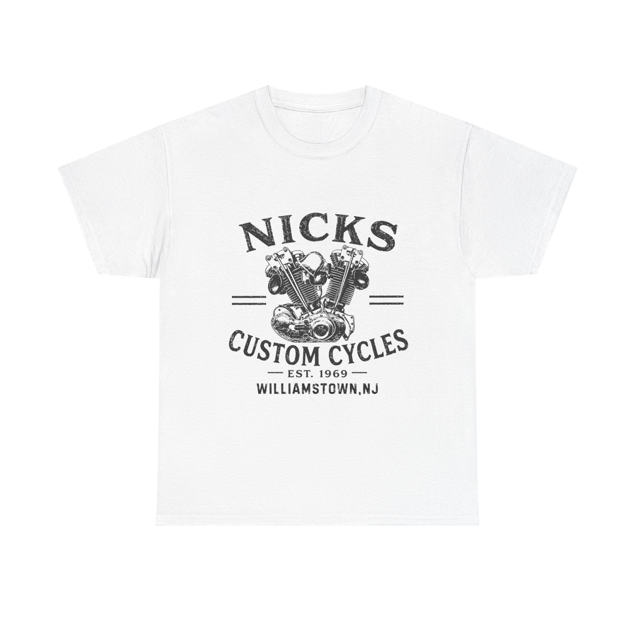 Nick's Custom Cycles T-Shirt (FRONT ONLY)