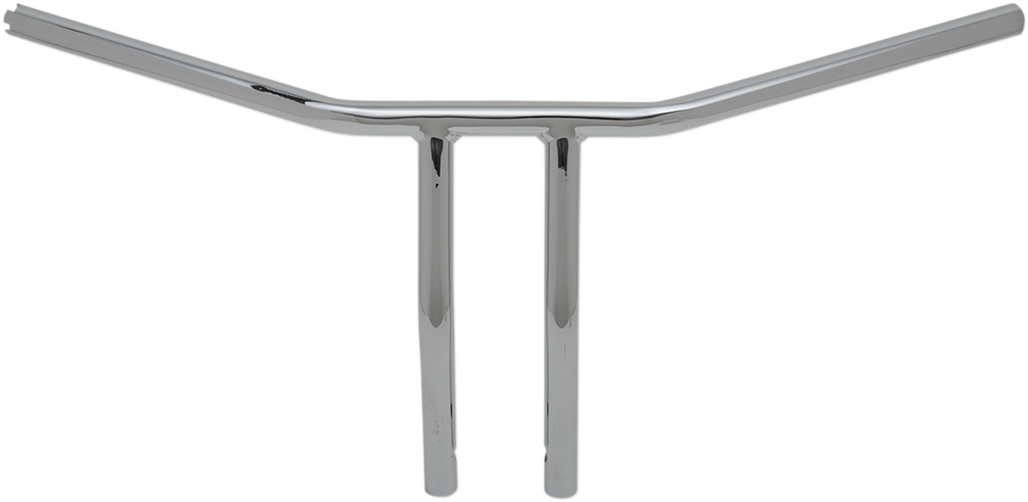 1" T-Bar | 1" T-Bar - Dimpled - Curved - 10" - Chrome