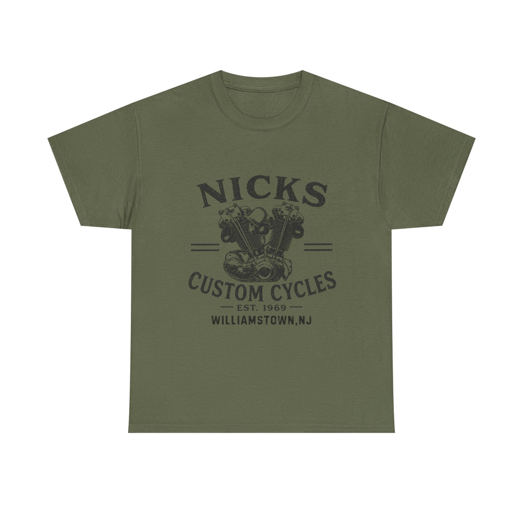 Nick's Custom Cycles T-Shirt (FRONT ONLY)