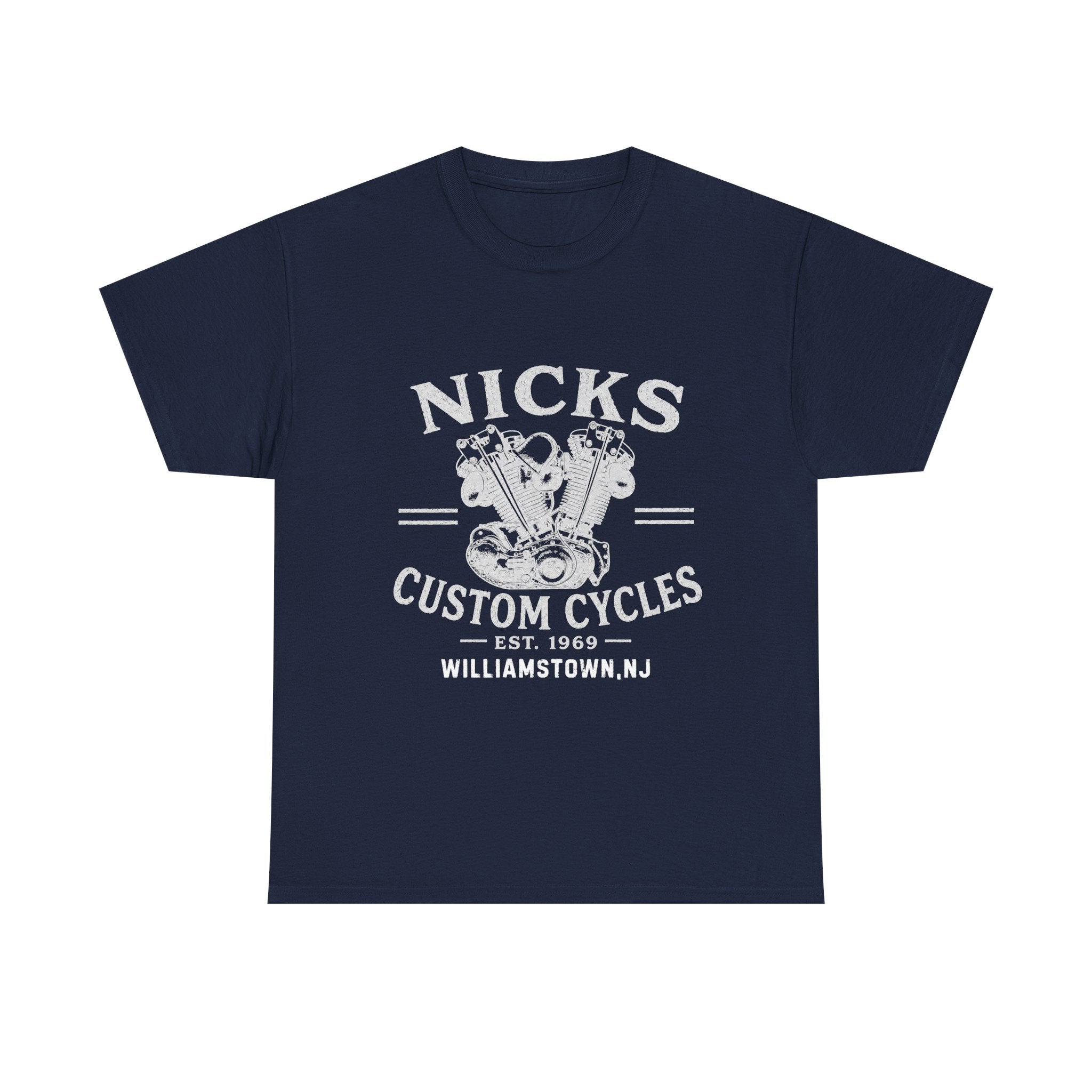 Nick's Custom Cycles T-Shirt (FRONT ONLY)