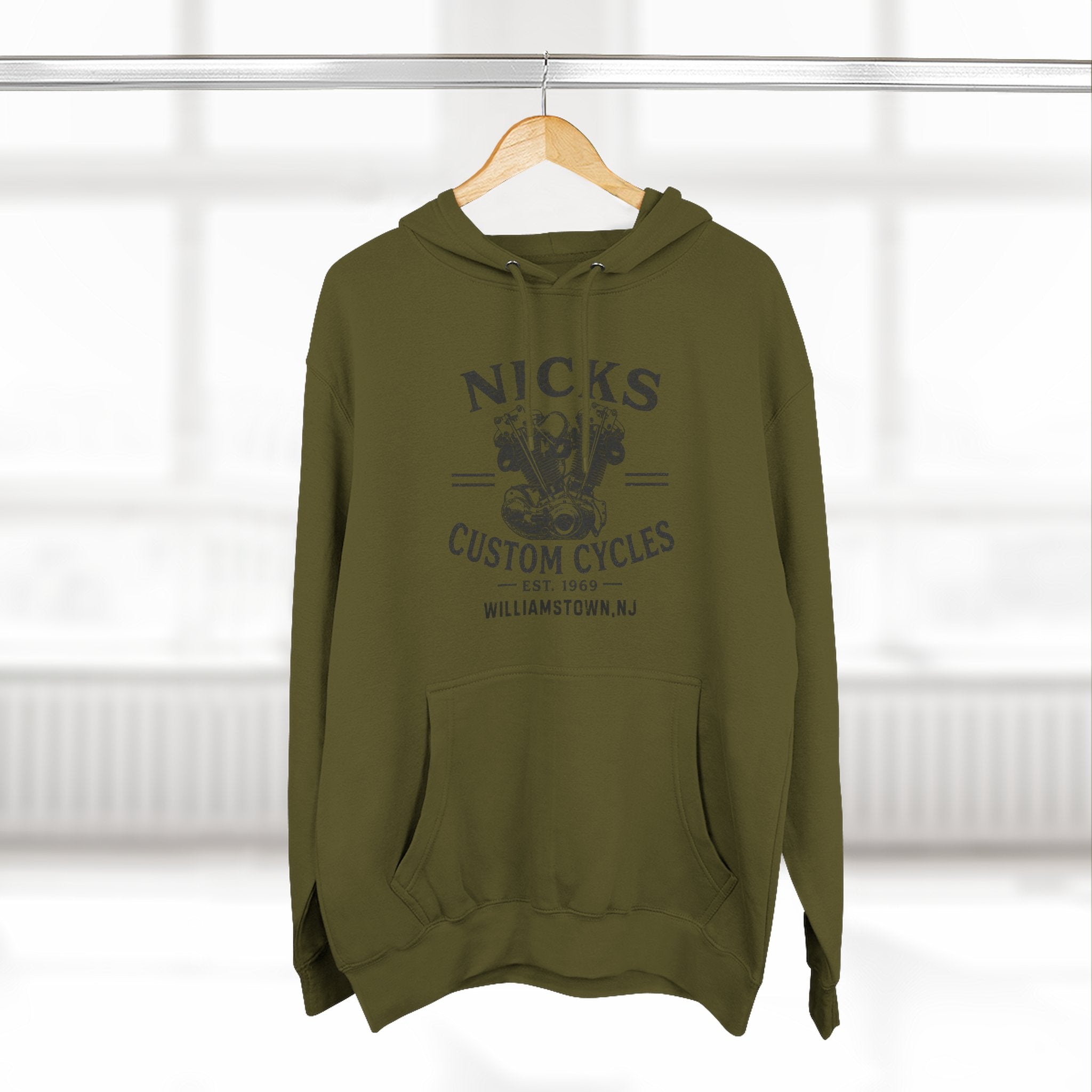 Nick's Custom Cycles Hoodie (FRONT ONLY)