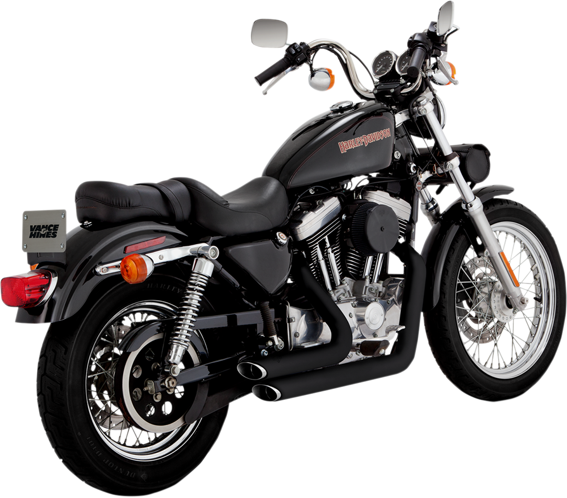 Shortshots Staggered Exhaust System | Shortshots Staggered Exhaust System - Black