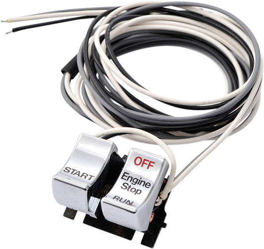 Handlebar Switch | Switch Kit - Start/Stop - Chrome