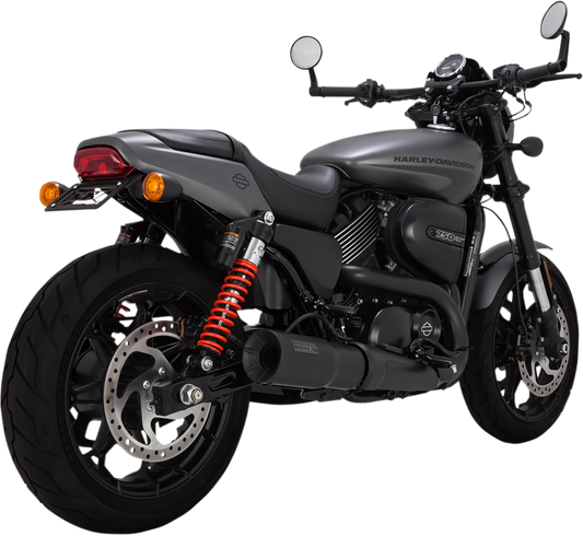 High Output Slip-On Muffler | Black High Output Muffler - XG/A