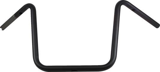 1" Handlebar — Ape Hanger | 1" Handlebar - Ape Hanger - 14" - TBW - Flat Black
