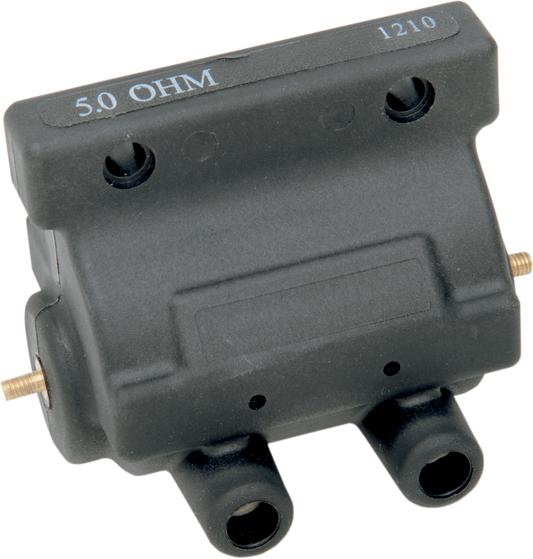 12 Volt Ignition Coil | Ignition Coil - 5 Ohm - Black