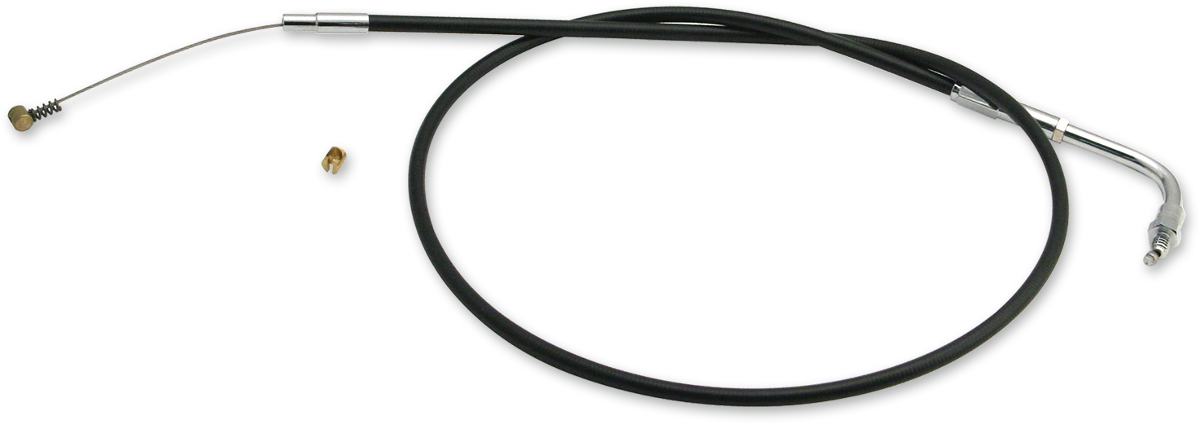 Black Vinyl Throttle/Idle Cable | Black Vinyl Idle Cable - 36" - Black