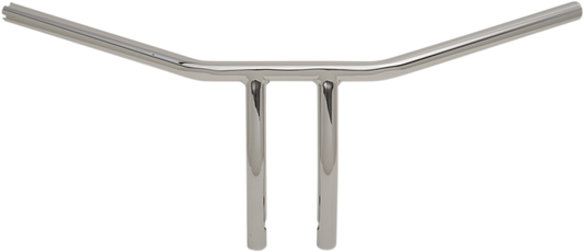 1" T-Bar | 1" T-Bar - Dimpled - Curved - 8" - Chrome