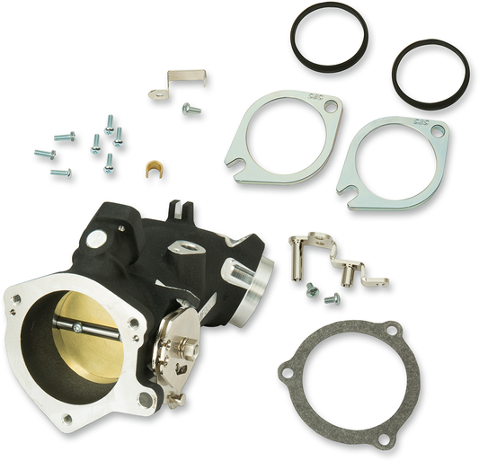 Throttle Hog Cable Operated Throttle Body Kit | Throttle Hog Cable Operated Throttle Body Kit - Black - 58 mm - 124" Engine